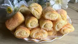 Ciasteczka serowe: Kokosowy raj dla podniebienia