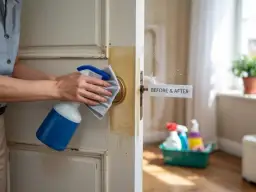 Skuteczne sposoby na czyszczenie białych drzwi z okleiny bez zniszczeń