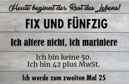 50. Geburtstag Zitate: Humorvoll, Tiefgründig & Persönlich