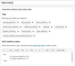 Jak zrobić aukcję na Allegro w HTML i uniknąć błędów formatowania opisu