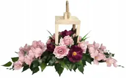 Jak zrobić stroik na cmentarz w lampionie - proste i piękne pomysły