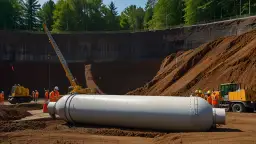 Zbiornik gazowy podziemny – Instalacja, bezpieczeństwo i zalety tego rozwiązania