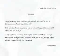 Jak napisać testament u notariusza, aby uniknąć problemów po śmierci