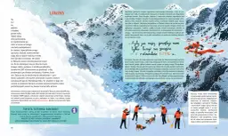 Zimowe Tatry od strony słowackiej. Ratownicy TOPR z psem lawinowym w akcji ratunkowej.