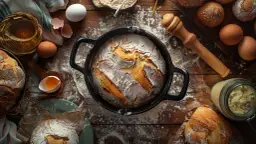 Przepis na chleb pszenno-żytni w garnku: sprawdź koniecznie