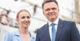 W jakim stopniu jest żona Hołowni i jakie ma osiągnięcia w wojsku