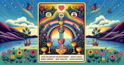 Tajemnica karty dziesiątek kielichów tarota