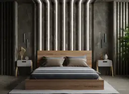 Jaki kolor ścian do sypialni z ciemnymi meblami? Trendy 2026!