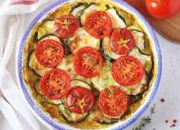 Pyszna zapiekanka z cukinii i pomidorów - prosty przepis na obiad