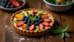 Tarta fit z owocami - zdrowy deser, idealny na każdą okazję