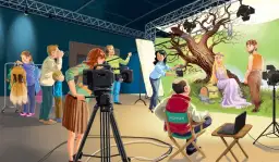 Co znajduje się na planie filmowym: Elementy i procesy produkcji