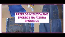 Spódnica z Jeansów DIY: Przeróbka Krok po Kroku (Nawet Bez Maszyny!)