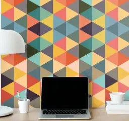 Tapeta wzory geometryczne: 5 trików na ożywienie wnętrza