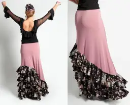 Falda de ensayo flamenco: Elige la perfecta para tu nivel y baile