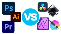 Porównanie programów graficznych: Adobe (Ps, Ai, Pr) vs. alternatywy. Zastanawiasz się, jak pobrać Photoshop za darmo? Sprawdź, co oferują inne narzędzia.