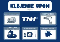Instrukcja klejenia opon: zlokalizuj uszkodzenie, odtłuść, aplikuj cement gumowy, zamontuj łatkę i sprawdź. Dowiedz się, czym skleić gumę.