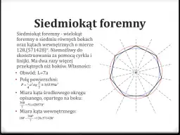 Jak narysować siedmiokąt foremny - proste metody krok po kroku