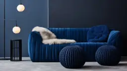 Jakie ściany do granatowej kanapy? Odkryj idealny salon!
