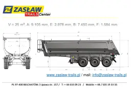 Ile m³ ma naczepa? Pojemność, wymiary, ładowność przewodnik.