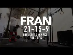 Fran CrossFit: Co to jest? Poznaj legendarny test sprawności!