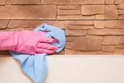 Jak skutecznie czyścić kamień dekoracyjny? Gips, beton, naturalny