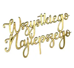 Jak zrobić perfekcyjny napis wszystkiego najlepszego na tort - poradnik