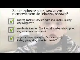 Kaszel u dziecka: Jak rozpoznać rodzaj i kiedy pilnie do lekarza?