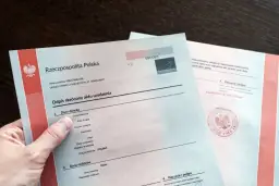 Odpis aktu urodzenia z USC. Czy za odpis aktu urodzenia się płaci? Dokument zawiera dane dziecka i rodziców.