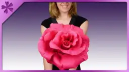 Kwiaty z krepiny XXL: Twój przewodnik DIY krok po kroku