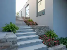 Co na schody zewnętrzne? Najlepsze materiały, które przetrwają lata