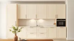 Jakie kolory ścian do waniliowych mebli kuchennych, aby uniknąć błędów?