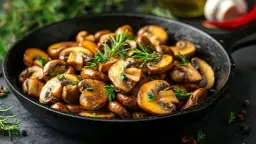 Jak ugotować pieczarki do sałatki, aby były idealnie jędrne i smaczne