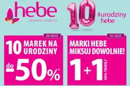 Promocje Hebe: Do kiedy? Sprawdź daty i nie przegap okazji!