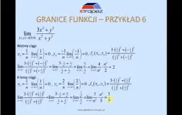 Granica funkcji i ciągu: Jak obliczyć? Wyjaśnienie i przykłady