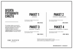 Fotograf na chrzest: Ile kosztuje? Sprawdź ceny i pakiety