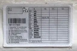 Prawo jazdy kat B wydane 18.05.78. Ważność uprawnień do kategorii B jest bezterminowa.