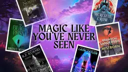 Odkryj najlepsze książki fantasy z rozbudowanym systemem magii ranking 2026! Okładki "Mistborn", "The Black Prism" i innych.