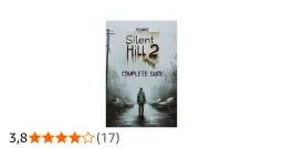 Okładka poradnika do Silent Hill 2 Enhanced Edition. Samotna postać na tle opuszczonego miasta i samochodów.