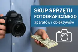 Chcesz wiedzieć, gdzie sprzedać aparat fotograficzny? Zobacz, jak łatwo zamienić sprzęt na gotówkę.