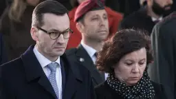 Mateusz Morawiecki z żoną. Jej wykształcenie jest tematem dyskusji, podobnie jak jego kariera.