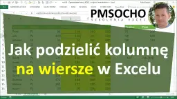 Jak podzielić wiersz w Excelu i poprawić czytelność tekstu
