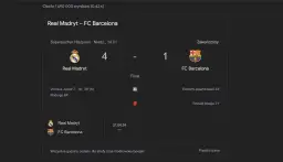 Wynik meczu Superpucharu Hiszpanii: Real Madryt 4 - 1 FC Barcelona. Kto jest lepszy, Real czy Barcelona? Wynik mówi sam za siebie!