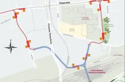 Jak dojechać z dworca centralnego na dworzec zachodni w Warszawie?