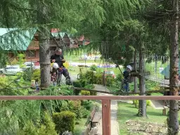 Park linowy Solina - emocjonujące przeszkody dla dzieci i dorosłych