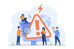 Zespół analizuje problemy z widocznością strony, walcząc z negatywnym SEO.