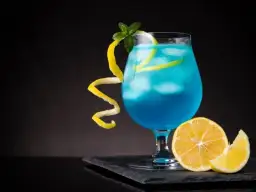 Przepis na drinka Bananowa Zatoka: łatwy, z blue curacao