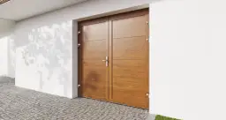 Drzwi do garażu dwuskrzydłowe: jak wybrać i zamontować?