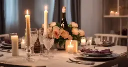 Jak nakryć stół na romantyczną kolację, by stworzyć niezapomniany nastrój