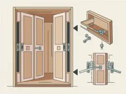 Jak zrobić drzwi łamane krok po kroku? Zrób to sam i zaoszczędź!
