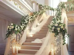 Jak przystroić klatkę schodową w bloku na wesele, by zaskoczyć gości